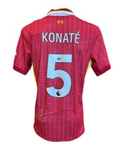 IBRAHIMA KONATE SIGNED 2024/25 LIVERPOOL FC HOME SHIRT (ACG CERT AG17179)