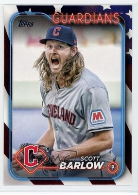 2024 Topps Update Independence Day 76/76 Scott Barlow #US42 1t23