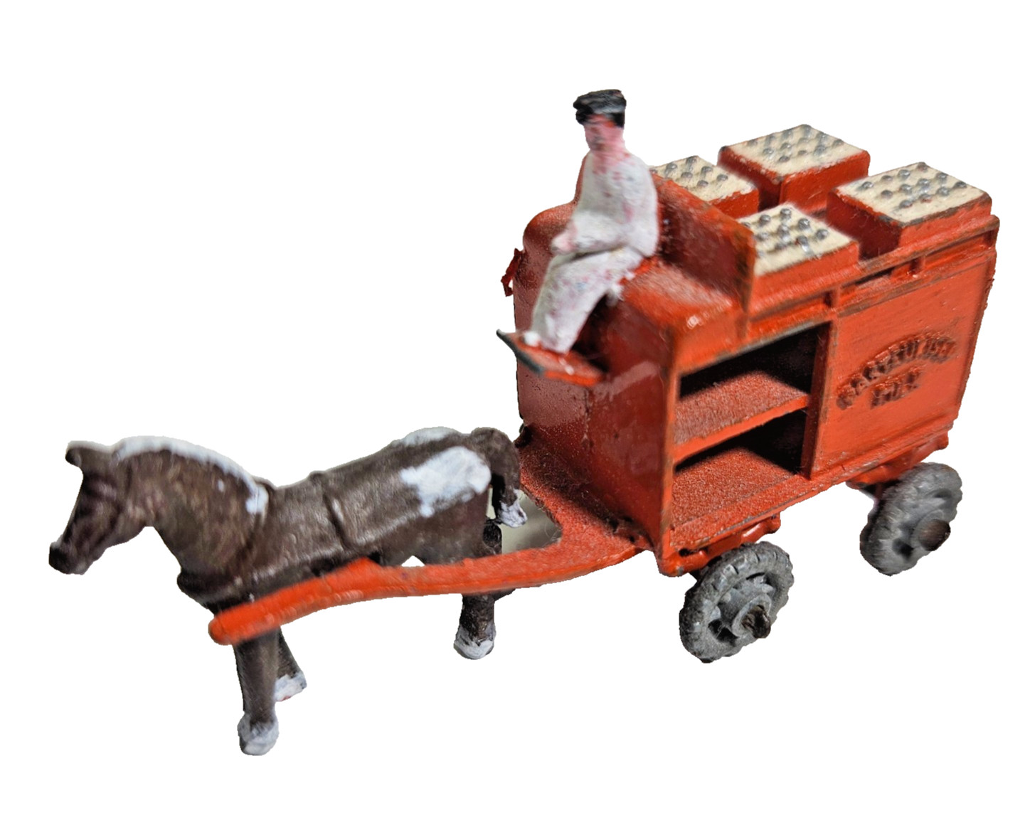 Matchbox 7a, Horse Drawn Milk Float - Free Price Guide & Review