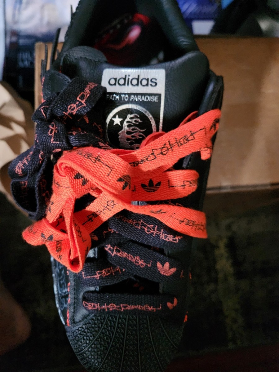 Hellstar × ADIDAS Shelltoe COMPLEXCON Exclusive Sz 12.5 -Black