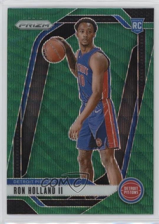 2024-25 Panini Prizm Green Wave Prizm Ron Holland II #269 Rookie RC