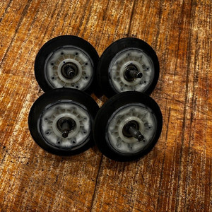 NEW! - OEM LG Dryer Drum Roller Wheel - Set of 4 - 4581EL2002H 4581EL3001M