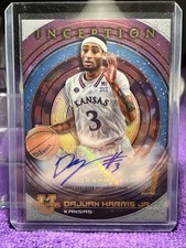 2022-23 Bowman Inception University Auto Dajuan Harris Jr #BIA-DHJ Auto