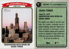 2023 Topps Heritage - News Flashbacks #NF-1 Sears Tower