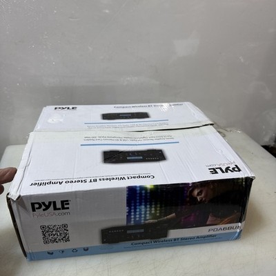 Pyle PDA6BU 200W Bluetooth Stereo Amplifier Receiver with Remote 