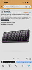 EPOMAKER x Aula F65 65% Wireless Bluetooth USB-C Hot Swap Backlit QWERTY Black