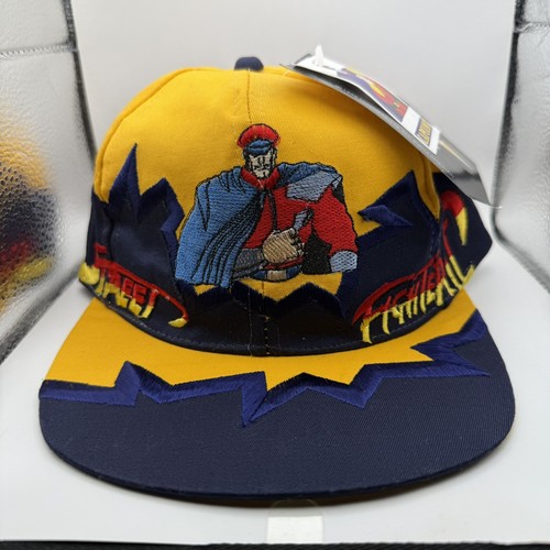NWT Vintage 1996 Capcom Street Fighter 2 M Bison Jagged Edge Snapback ...