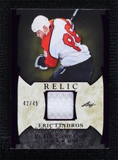 2022-23 Leaf ITG Used Game Relics Purple 42/45 Eric Lindros #GUR-10 HOF 04py