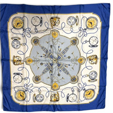 ROLEX Silk Scarf Logo 100 Silk 35.4 x 35.4 in Promotional Novelty NEW Japan