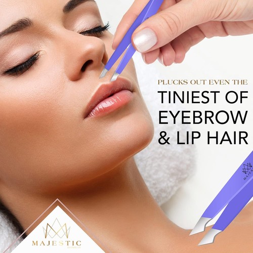 Majestic Bombay Slant Tweezers - Thumbnail 5