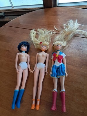 Lot Of 3 Sailor Moon Dolla Irwin 2000 K.t/kta