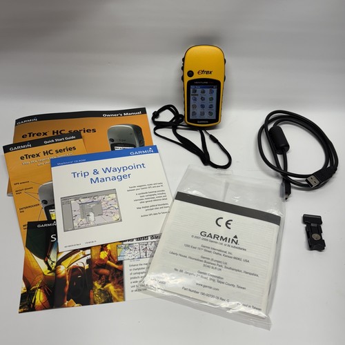 GARMIN ETREX VENTURE HC Handheld GPS Unit Bundle