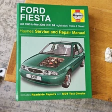 Ford Fiesta Petrol & Diesel (Oct 95 - Mar 02) Haynes Repair Manual (Paperback)