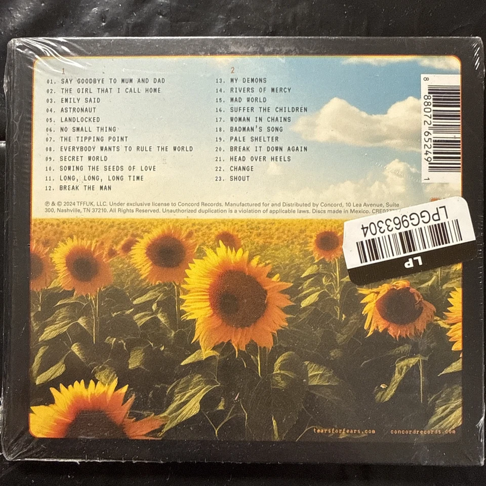 Tears For Fears - Songs For A Nervous Planet 2 CD Set Target Exclusive - Image 2 of 2