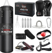 Heavy Punching Bag Set for Adults- Unfilled