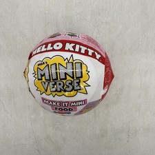 MGA'S Mini Verse  Hello Kitty Make It Mini Food Series 1 Blind Ball Toy Sealed