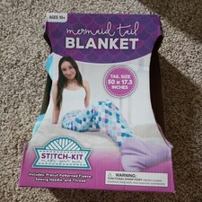 Kids' Make Your Own Mermaid Tail Blanket