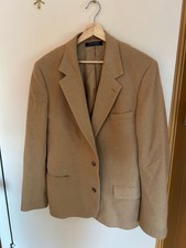 Vintage Brooks Brothers 100% Camel Hair Blazer Sport Coat Mens 42R Made in USA
