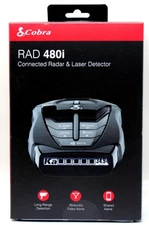 Cobra RAD 480i Radar/Laser Detector Updateable IVT VOICE OLED BLUETOOTH