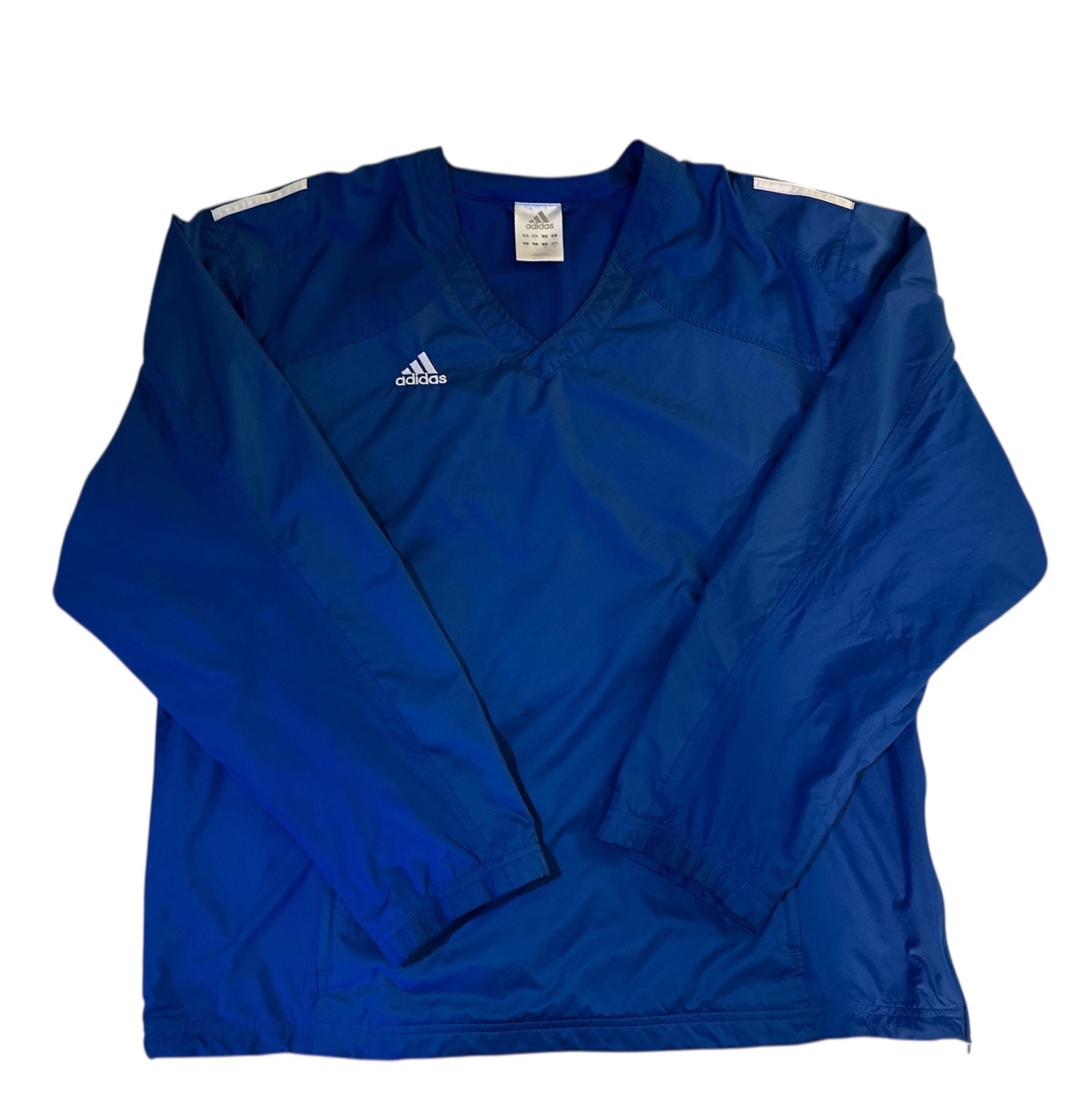 Adidas Climalite Blue Pullover Jacket Windbreaker… - image 16