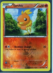 Torchic 14/108 Dark Explorers Reverse Holo