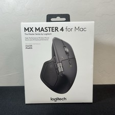 Logitech MX Master 4 for Mac Wireless Mouse -...