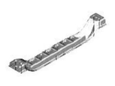 Genuine Ford Transmission Cross-member Ck4z-6a023-a Genuine Ford Transmission Cross-member Ck4z-6a023-a