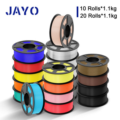 JAYO 10KG/20KG PLA PETG PLA Matt SILK ABS 3D Drucker Filament 1,75mm 1,1KG/SET