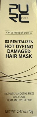 Hair Mask - 8s Revitalizes Hot Dyeing Damaged Professional Keratin...