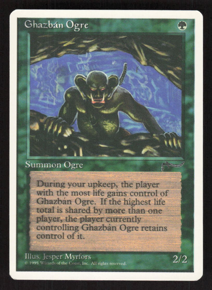 1995 Ghazban Ogre Chronicles MTG