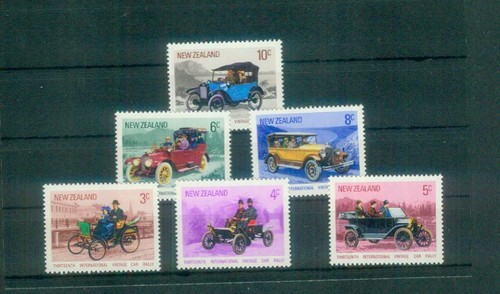 Kompletter Satz Briefmarken aus Neuseeland , MI 573-578 von 1972, postfrisch