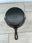 Vintage Griswold #6 Cast Iron Skillet Small Block Logo Erie PA 699D Sits Flat