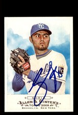 Signed Baseball Card Auto Joakim Soria 2009 Topps Allen & Ginter #144 Royals