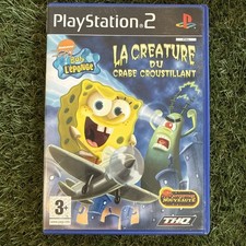 Jeu Sony Playstation 2 Bob L’éponge:La Créature Du Crabe Croustillant PS2 PAL fr