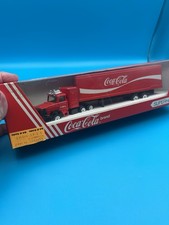 Corgi Coca-Cola Superhauler Diecast Semi Truck w/ Box Vintage 1980s UK Mint Cond