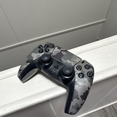 Gray/Black Camouflage Wireless Controller for Sony PlayStation 5 DualSense Style