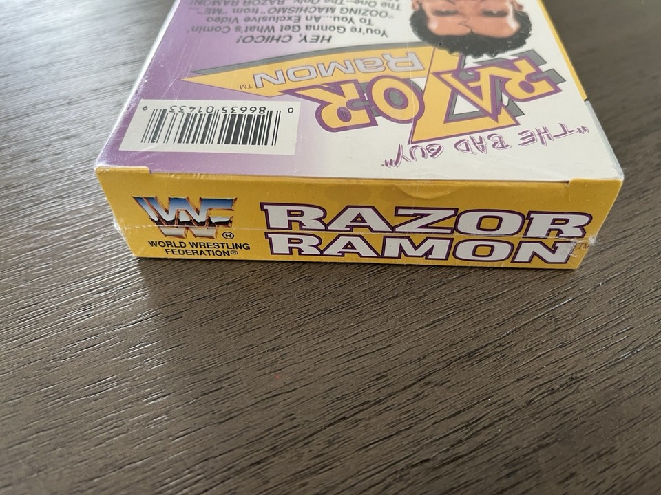 Wwf Machismo Razor Ramon Vintage 1994 WWF Razor Ramon Oozing Machismo VHS Coliseum Video WF143 ...