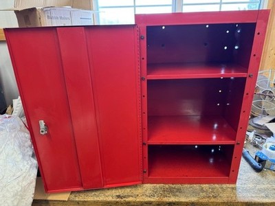 Vintage WATERLOO Side Hanging Toolbox Cabinet Box | eBay