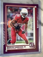 2025 Panini Donruss - Marvin Harrison Jr. #286 Purple Press Proof