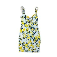 Nasty Girl Collection Lemon Tree Dress Light Green — Size 6