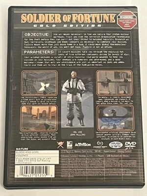 SOLDIER of FORTUNE 北米版　PlayStation2 Amazon.com: Soldier of Fortune (Gold Edition) - PlayStation 2