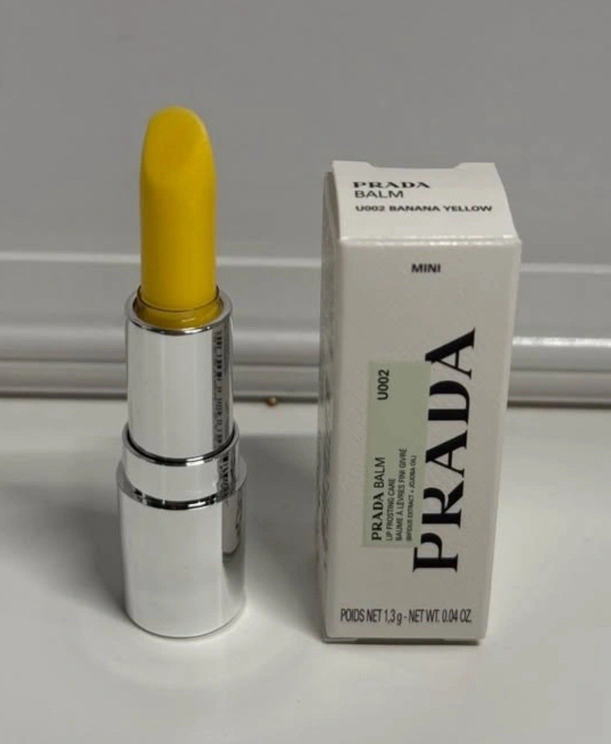 PRADA *U002 Banana Yellow* Lip Balm - Mini 0.04 oz | eBay