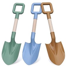 Kids Beach Sand Shovels, 16inch/40cm Sand Shovels for Garden, Large Beach Sno...