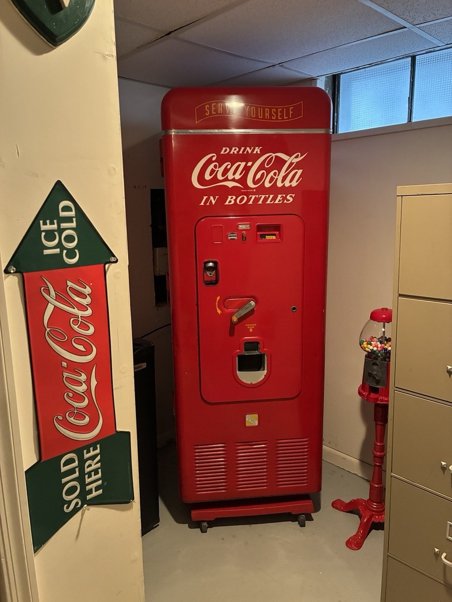 【激渋 50s vintage Coca-Cola トイ レジスター 美品】 Coca-Cola Machine By Vendorlator Vintage 50s 8oz Bottle Model 139