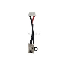 For Dell Inspiron 15 7590 7591 P84F001 2-in-1 DC Power Jack Charging Port Cable