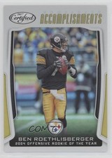 2017 Certified Certified Accomplishments Ben Roethlisberger #CA-BR e9p