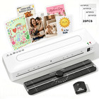 Crenova 13 Inch Laminator, 3 in 1 Laminator Machine with Laminating Sheets