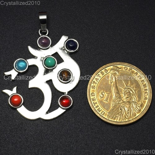 Natürliche Edelsteine Mondflügel Kreuz Unendlichkeit Krone Chakra Heilung Anhänger Perlen - Bild 30 von 44