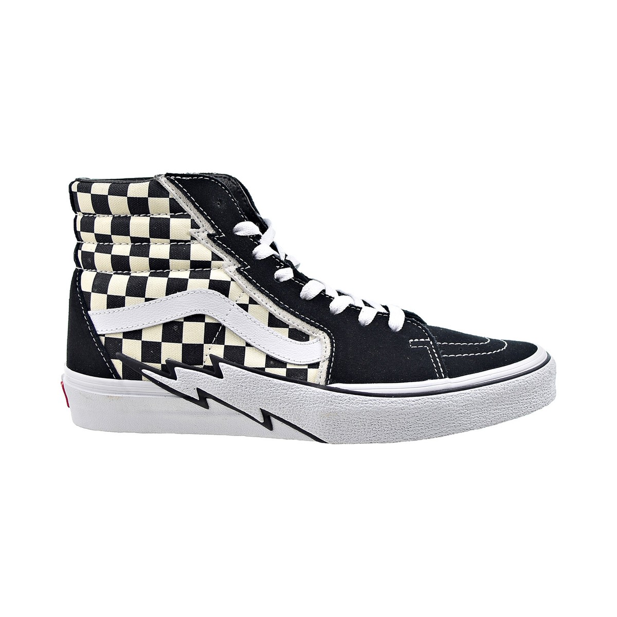 Size 9.5 - VANS Sk8- High Bolt - Checkerboard for sale