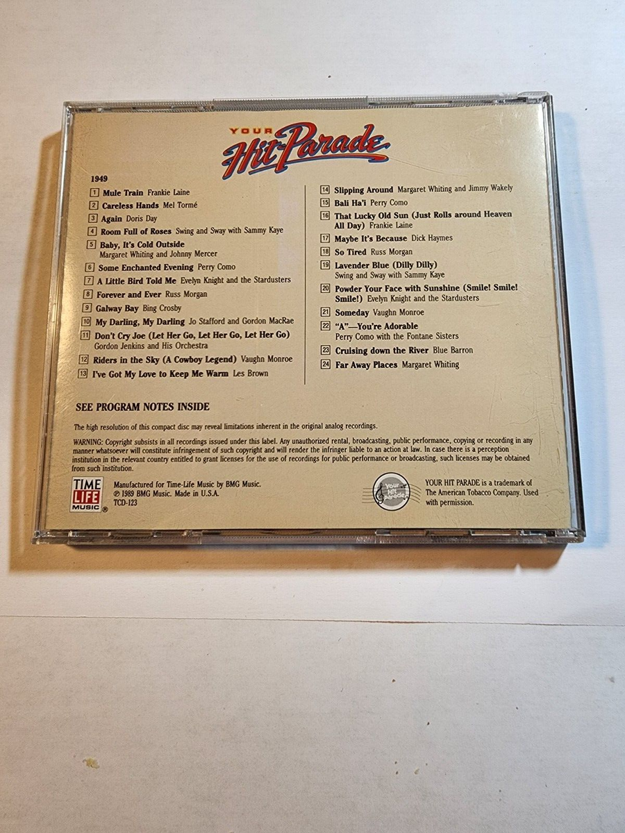 Various - Your Hit Parade 1949 VG+/EX CD37 | eBay
